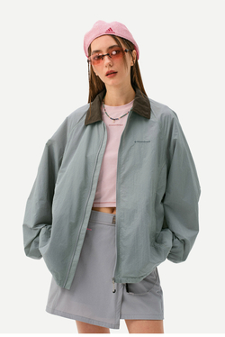 Куртка Nothomme Monterest Outdoor Water-Repellent Vintage Corduroy Lapel Loose Fit Coach Jacket