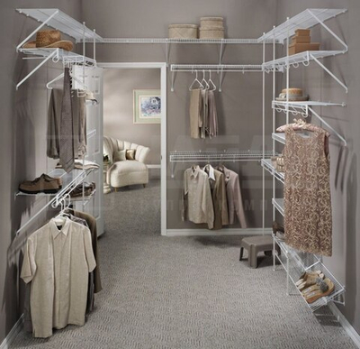 Интерьерное решение для гардеробной № 4 Черный