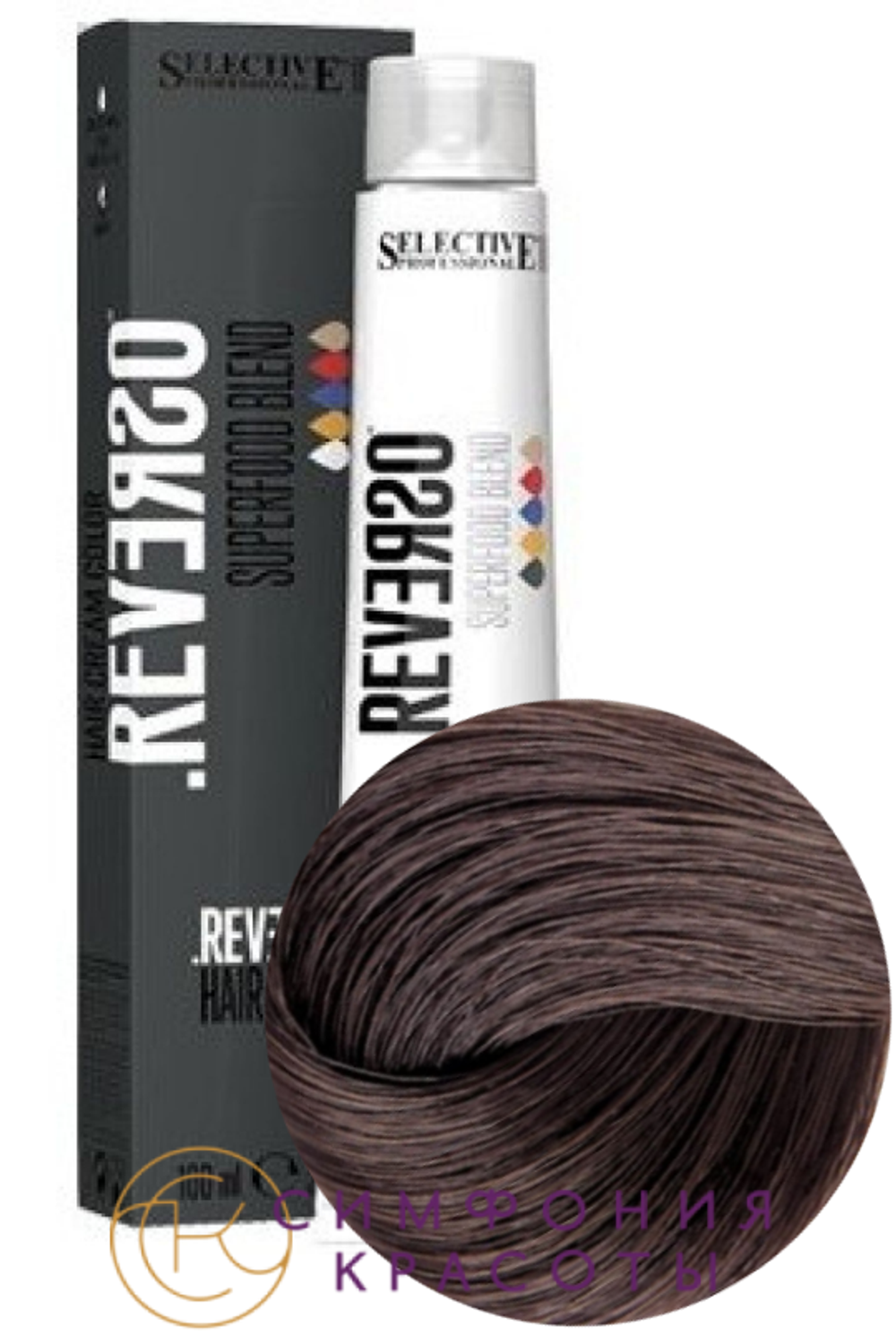 5.0 "Reverso Hair Color" Светло-каштановый 100мл