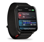 Смарт-часы Garmin Venu X1, Amoled, 51,2 черно-сланцевые титана,  черный браслет нейлон, 010-02980-02