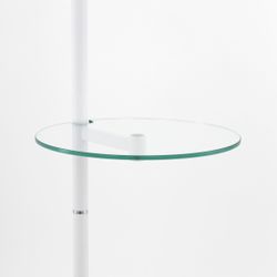 Citilux Батлер CL806010 Торшер со столиком Белый