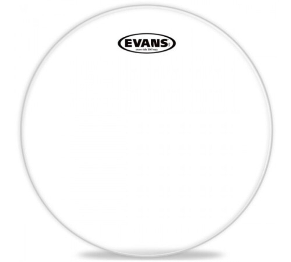 Evans S13H30 Hazy 300 13" нижний пластик для малого барабана прозрачный, резонансный, средней плотности.