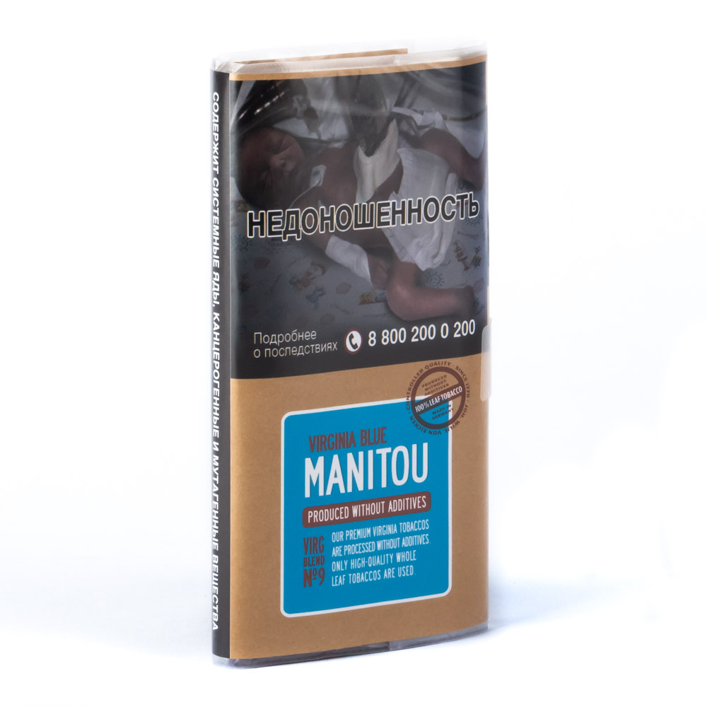 Табак Manitou Вирджиния Блю №9 30г*5*24 МТ