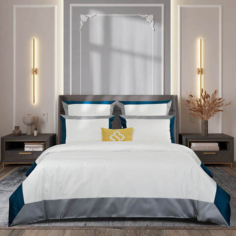 Постельное белье семейное Sharmes Caledoscop морской бриз