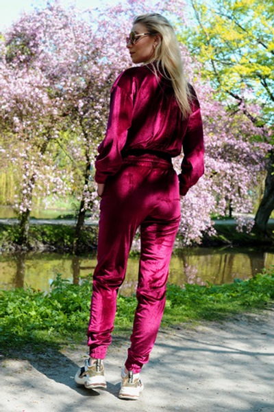 Goldenia dres Wine Red Merribel