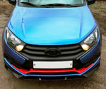 Сплиттер переднего бампера Lada Granta FL