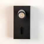 Citilux Декарт CL704351 LED Светильник поворотный с выключателем Чёрный