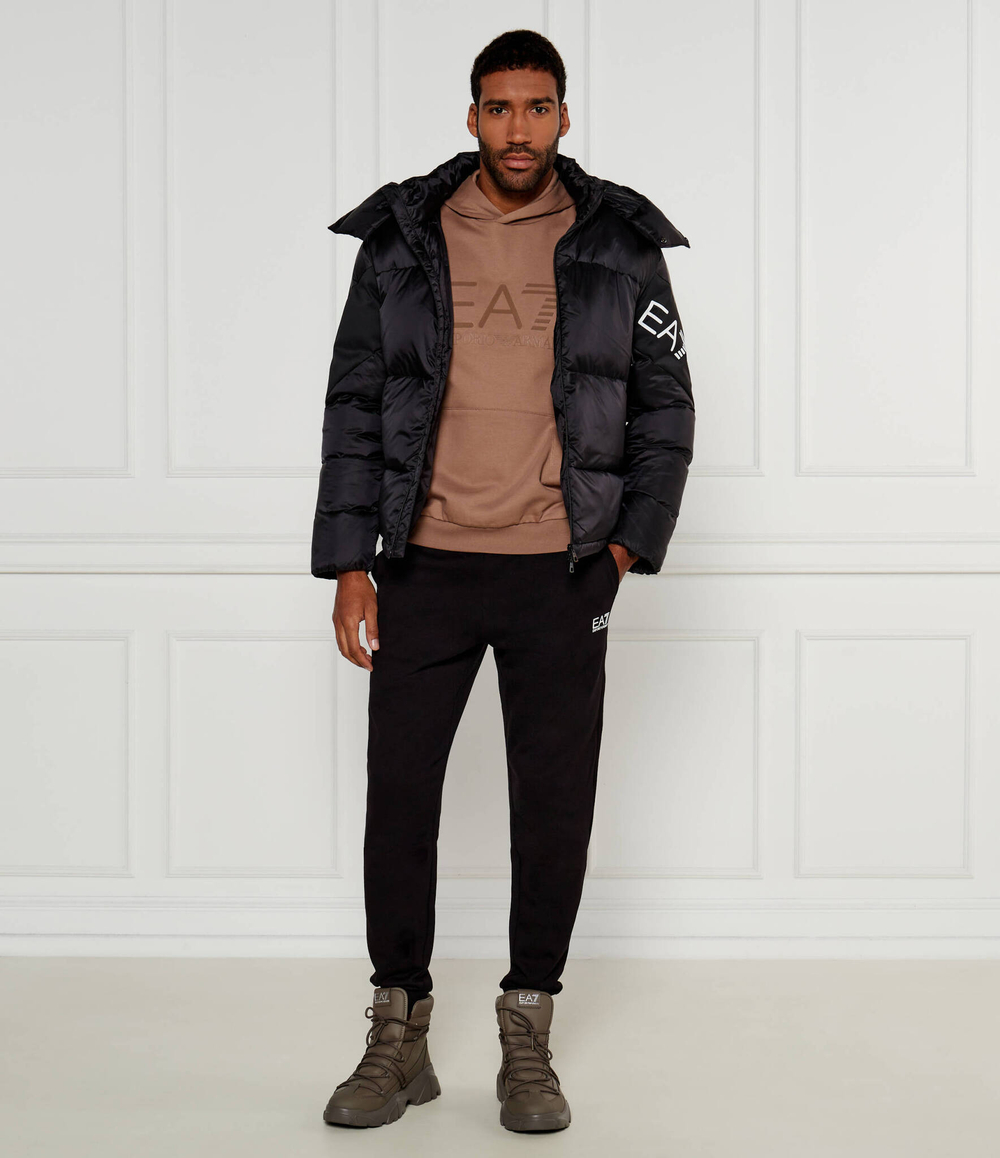 Пуховая куртка EA7 - черный(6DPB33 PNEOZ)