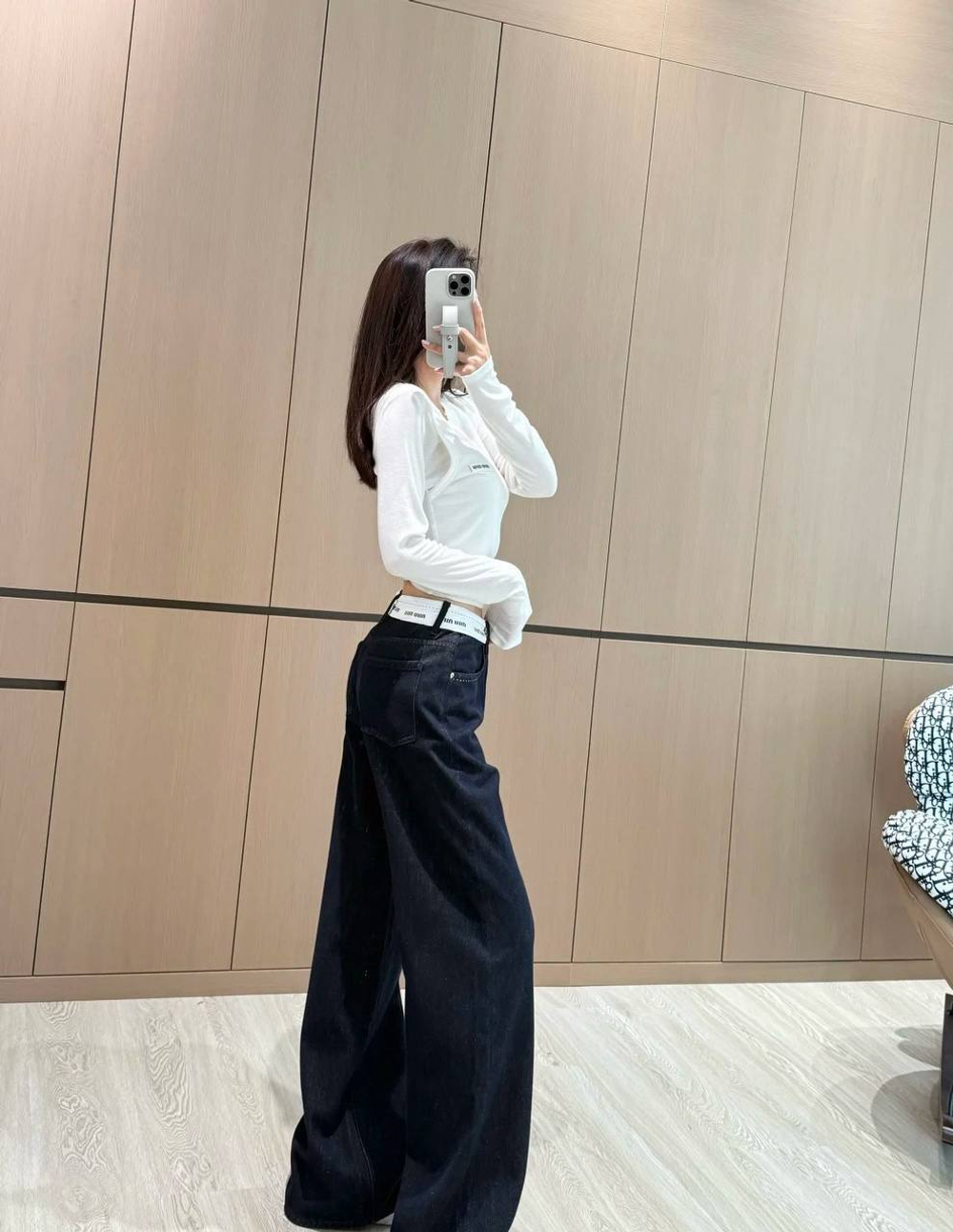 Джинсы MIU MIU