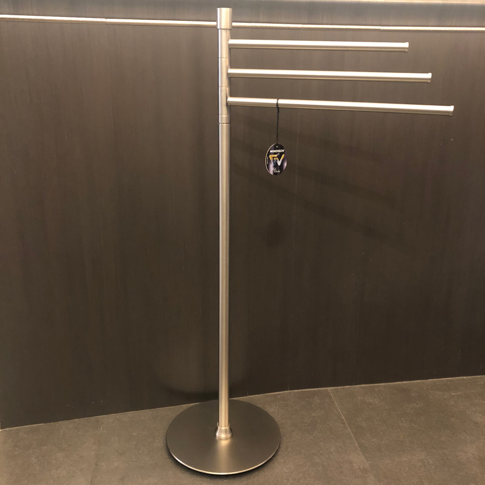 Стойка для полотенец трехрожковая поворотная Windisch 89143SNI