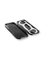 Набор стоматологических дорожных контейнеров для 1-й и 2-х зубочисток с нитью — флоссеров, чёрный