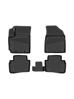 Коврики в салон для HYUNDAI Creta (II) 2021 -, Внедорожник 5 дв., 4шт. (Повышенная устойчивость, повышенная износостойкость) FORMAT.3DA58979210