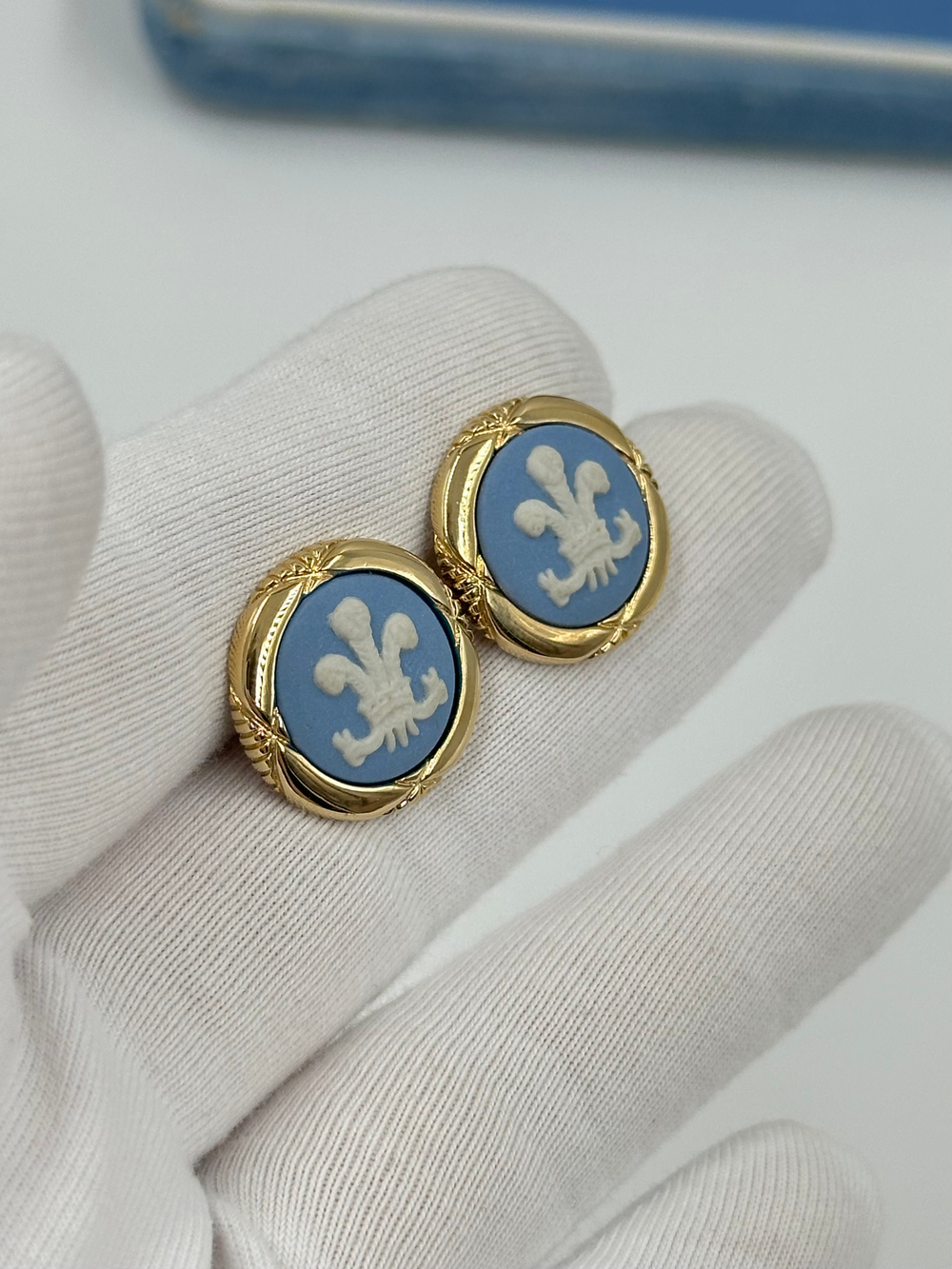 Запонки Wedgwood