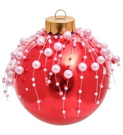 Элита НФШ-1185/1 Ел. украшение Шар «Жемчужные нити» 100 мм