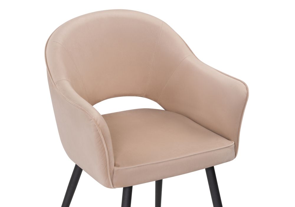 Стул на металлокаркасе Ойстер MR-26 / черный