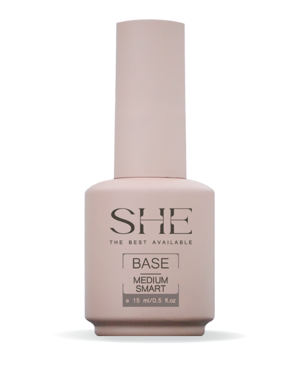 She Base Medium Smart - База каучуковая эластичная, 15мл