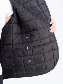 Куртка женская кожаная стеганая