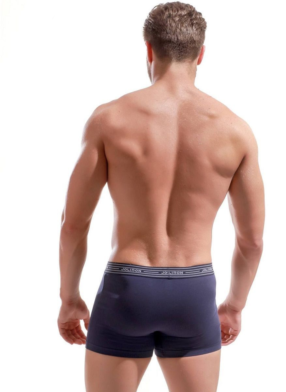 Трусы-боксеры с широкой резинкой (Размер: XL) (Цвет: темно-синий)