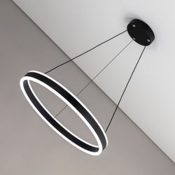 Citilux Дуэт CL719501 LED Люстра подвесная с пультом Чёрная