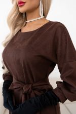 Платье Стефани (мокко мусс)-52р-р Р11-1239/2 Nikol