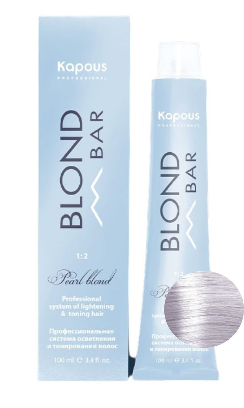 Крем-краска "Blond Bar" 1023 Перламутровый золотистый 100 мл