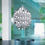 Pendant design lamp  Spiral SP02 by Verpan Panton (Silver)