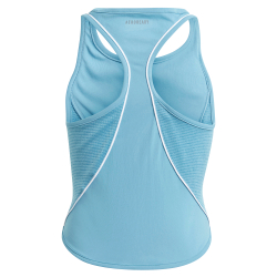 Футболка для девочки теннисная Adidas G Pop Up Tank Top - hazy blue/white