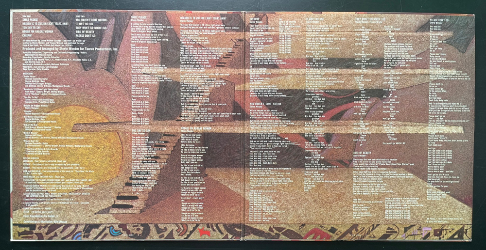 Stevie Wonder - Fulfillingness' First Finale (Япония 1974г.)