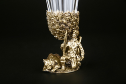 Набор лафитников "Охота" 6шт. в подарочном футляре