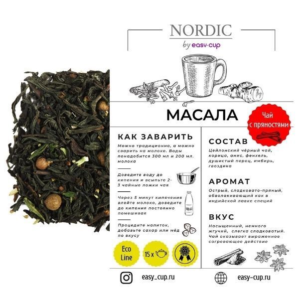 Набор чая подарочный Nordic N2