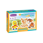 Фреска из песка "Деревенька" (Развивашки)