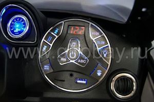 Детский электромобиль River Toys Porsche Macan O005OO VIP черный фото №9