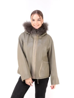 Куртка женская из натуральной кожи