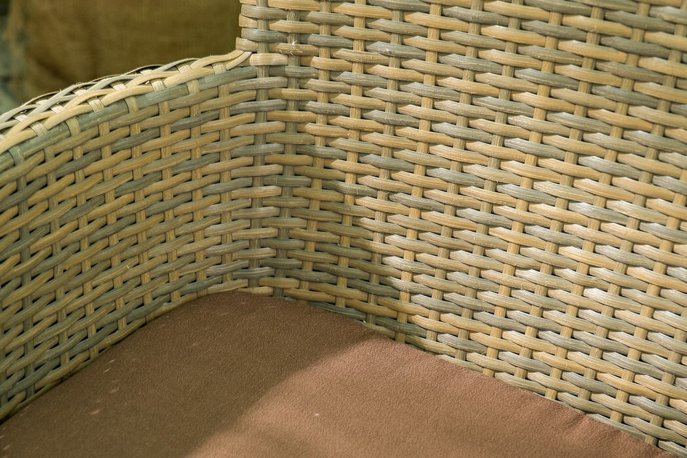 Плетеное кресло AROMA светло-коричневое