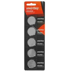 Батарейка CR 2450 SmartBuy BL (Цена за 5шт)