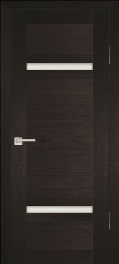 Дверь PS-05 / Цвет Венге Мелинга / белый сатинат / Двери PROFILO PORTE