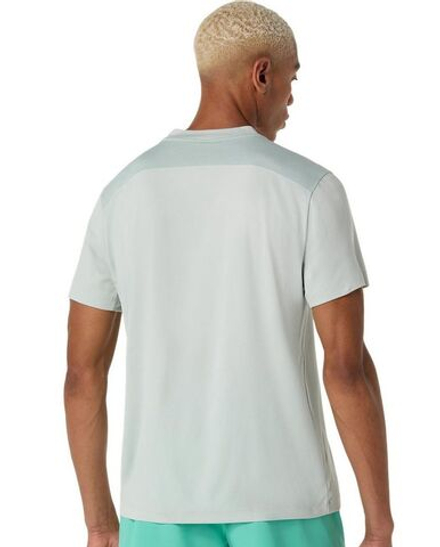 Теннисная футболка Asics Court Short Sleeve - cold moss