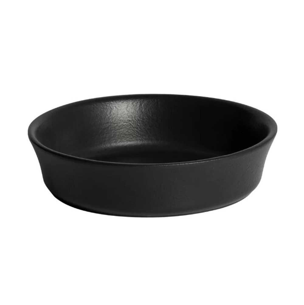 Форма для запекания и подачи 350 мл. d=140 мм. h=35 мм. черная керам Emile Henry /1/4/ ТП