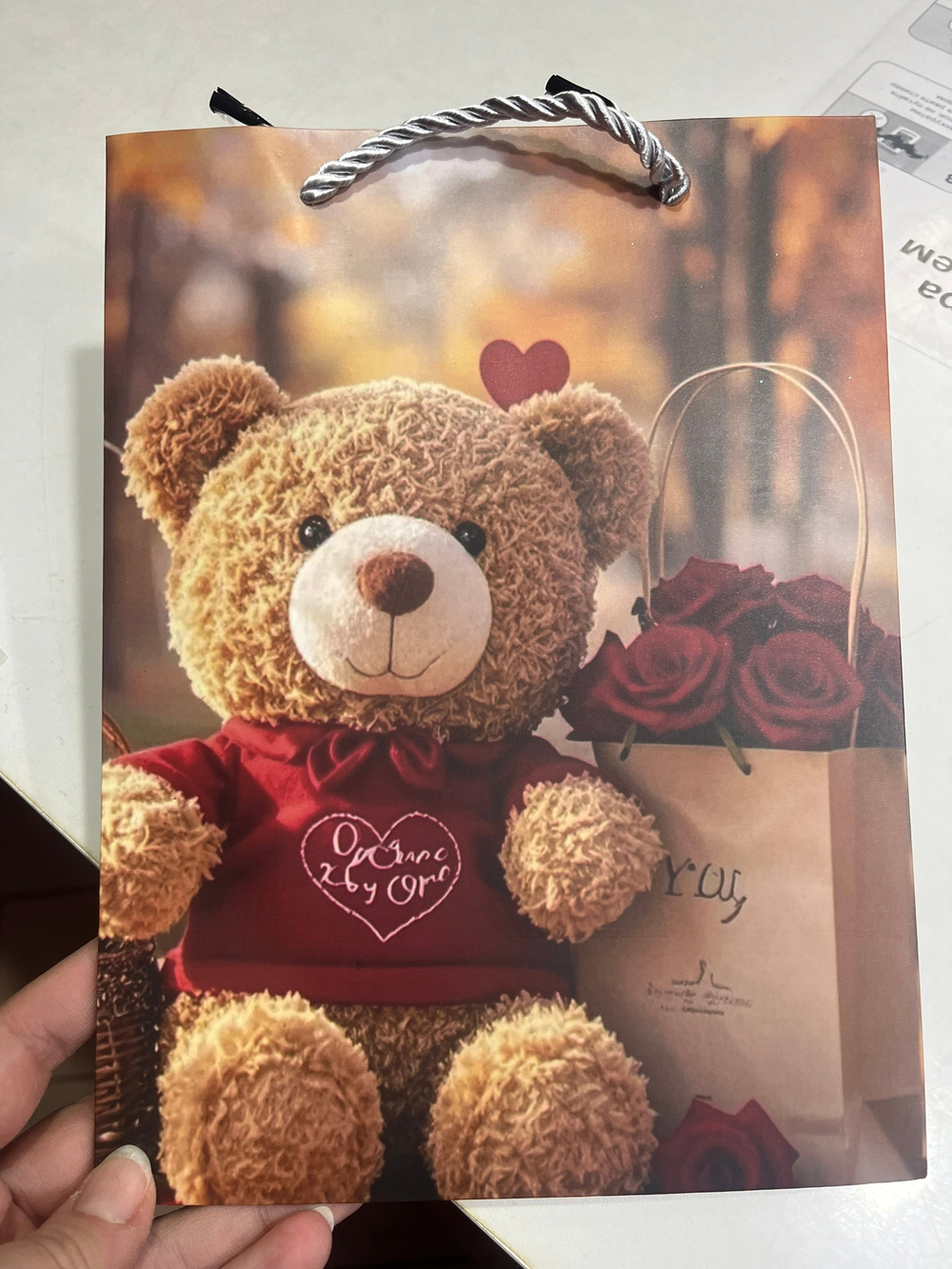 Пакет 18*8,5*24 см Мишка 141V-998