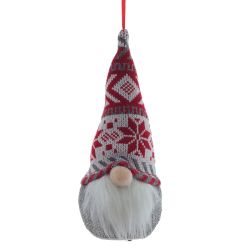 GAEM Игрушка набивная подвесная "Гном" (3xLR44), L7 W7 H19 см, 4в.