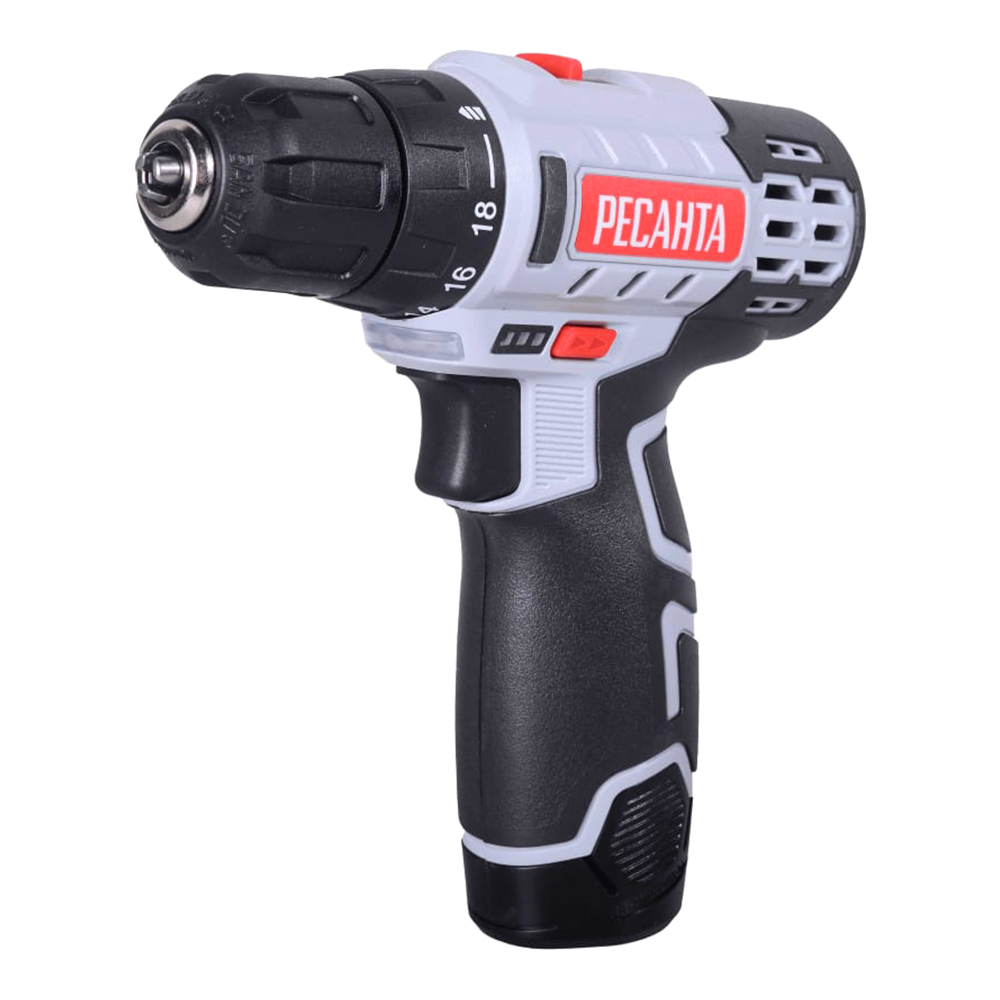 Дрель-шуруповерт аккумуляторная Ресанта ДА-12-2Л