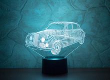 Ночник детский 3D Светильник BMW 501