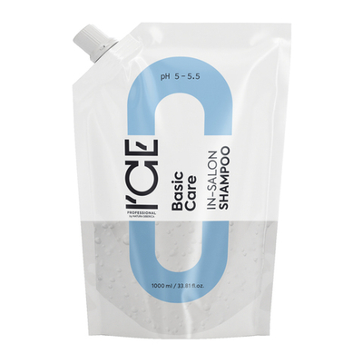 Шампунь ICE Basic Care In-Salon Shampoo базовый нейтральный - 1000 мл. (refill пакет)
