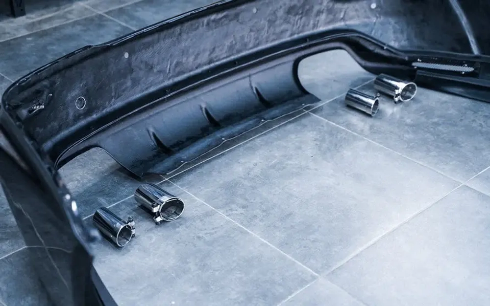 Карбоновый задний бампер для ROLLS-ROYCE WRAITH | DAWN 2016-2020 Ролс Ройс Давн