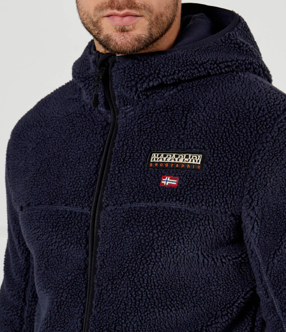 Флисовая куртка T-Tynik Napapijri - темно-синий(NP0A4IA8)