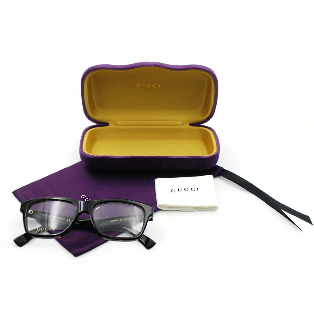 Оправа вайфайер GUCCI GG1177O-002 тёмно-коричневая