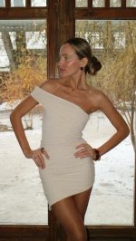 Платье Draped asymmetrical Dress