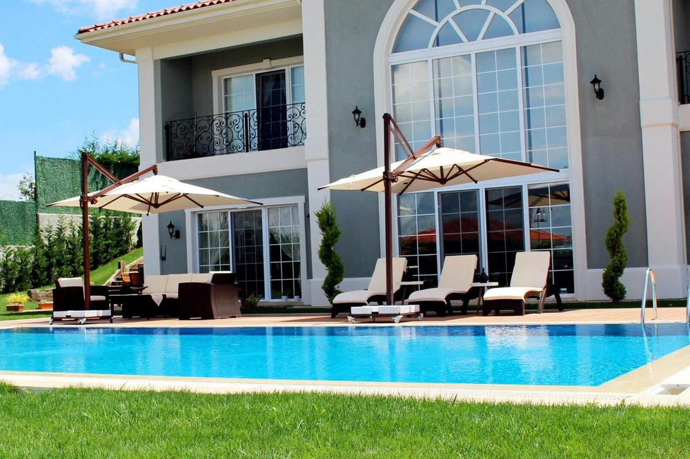 Зонт профессиональный Banana Plus, бежевый, 3000х3000