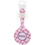 Расческа массажная круглая «Коллекция ИМАНИ - ЭКЛЕО», микс 4 дизайна, 22*10см (PVC подвес)