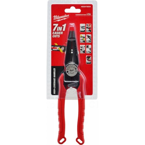 Кусачки Milwaukee 7 в 1 комбинированные для зачистки проводов
